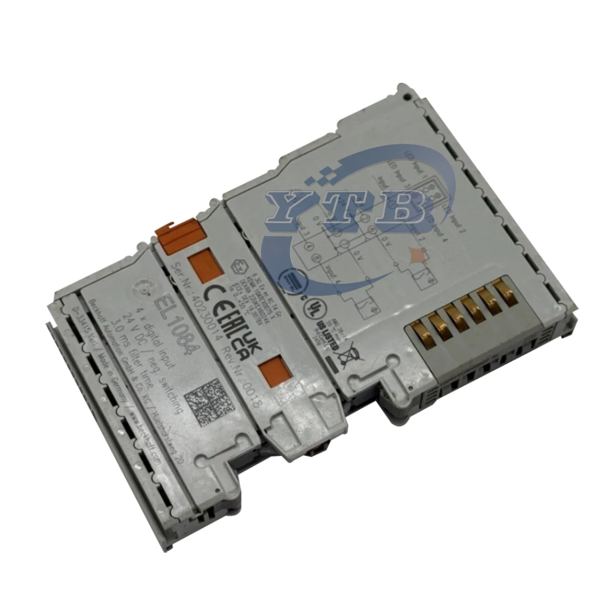 Beckhoff EL1084 EtherCAT Digital Input Module Beckhoff EL1084 EtherCAT Digital Input Module